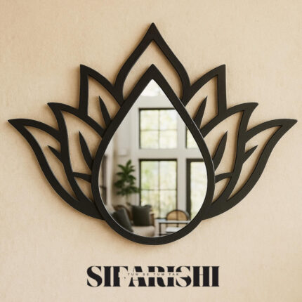 Minky Mirror WallArt – Decorative Acrylic & MDF Wood Wall Mirror