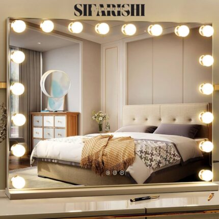 LED Vanity Mirror Light – Warm Yellow(10 Bulbs)